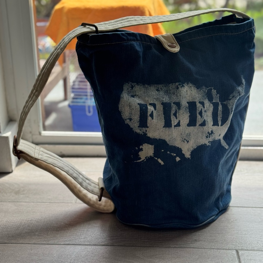 GAP Feed USA Jean Tote Bag